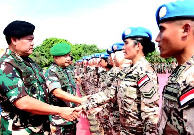 Kasad Hadiri Pemberangkatan Satgas BGC Konga XXXIX-E dan Kizi Konga XX-T Monusco