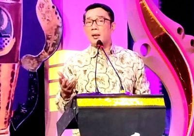 Ridwan Kamil Bikin Piala Festival Film Pendek Piala Gubernur Jabar.