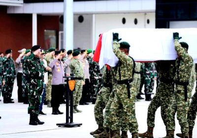 Panglima TNI Sambut Kedatangan Jenazah Kusuma Bangsa