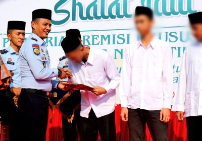 2.292 Narapidana Lapas Narkotika Kanwil Kemenkumham DKI Dapat RK Idul Fitri 1444H