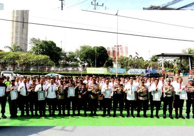 Apresiasi Kinerja Personel Kapolresta Bandara Soetta Berikan Penghargaan