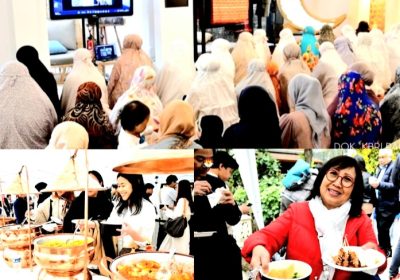 Sebanyak 700 Orang Masyarakat Indonesia Rayakan Idhul Fitri di KBRI Prancis