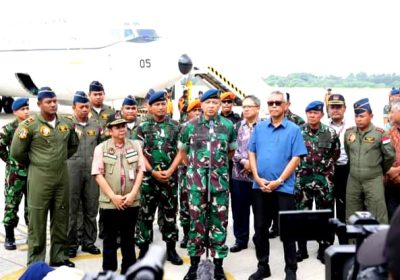 Satgas TNI Evakuasi WNI dari Sudan Tiba di Tanah Air
