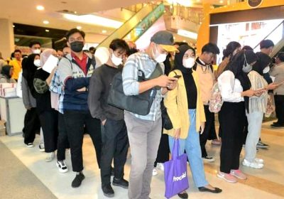 Pameran Bursa Kerja Sudin Nakertrans Jaksel di Mall Plaza Semanggi Kurang Diminati