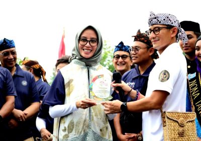 Masuk ke Dalam 75 Desa Wisata Terbaik, Pilar Dampingi Sandiaga Uno Kunjungi Kampung Keranggan