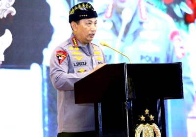 Kapolri Hadiri Acara Dharma Santi Peringati Nyepi di Lingkungan Polri