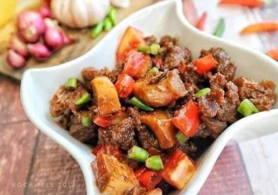 Daging Sapi Tulang Muda Asem Manis