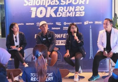 1500 Pelari Siap Ramaikan Salonpas Sport 10K Run Demi 2023 di New TMII