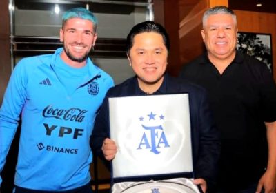 Ketua Umum PSSI Erick Thohir Jamu Makan Presiden AFA dan Pemain Argentina
