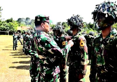 Penyematan Brevet Widya Yudha Taruna Akademi Militer Tingkat III TP 2022/2023