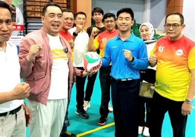 PBVSI Kota Jakarta Pusat Menggelar Turnamen Bola Voli antar Club