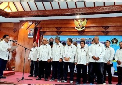 Sayuti Achmad Dilantik Ketua PWI Lhokseumawe, Atal S Depari: Wartawan Harus Jaga Netralitas