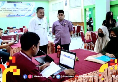 Pembukaan 123 Posko PPDB Sudin Pendidikan JP II Di Monitoring Tim Saber Pungli