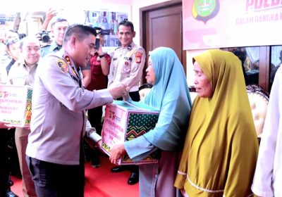 Sambut HUT Bhayangkara ke-77 Polda Metro Jaya  Gelar Baksos