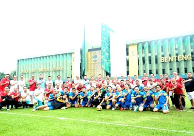 Bangun Soliditas Polda Metro dan Kodam Jaya Gelar Olahraga Bersama