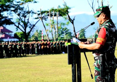 Kunker Presiden ke Aceh, Danrem 011/LW Pimpin 1.700 Personel Pam VVIP