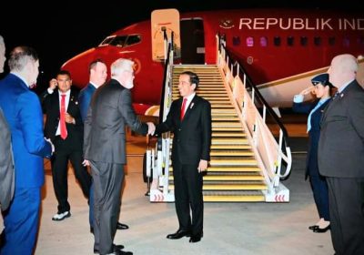 Presiden Jokowi Tiba di Australia Tempuh Perjalanan 7 Jam