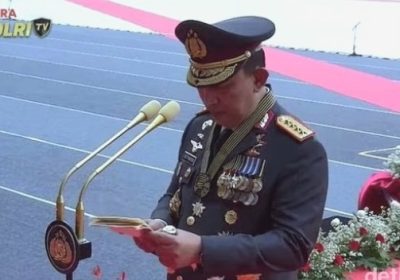 HUT Bhayangkara ke 77, Kapolri Minta Maaf Bila Polisi Sakiti Hati Rakyat