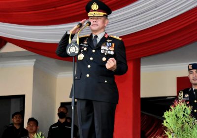 Kapolda Sulteng Pimpin Upacara Hari Bhayangkara ke-77 di Kantor Gubernur