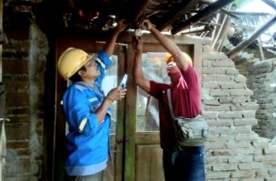 Pasca Gempa Bantul PLN Bantu Warga Terdampak