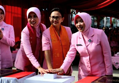 Istri Kapolri Resmikan TK dan SD Kemala Bhayangkari Kota Palu