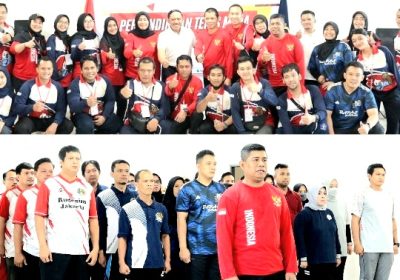 Bapas Kelas Ii Jakbar Sukses Gelar Turnamen Tenis Meja Sambut Hari Dharma Karya Dhika ke-78