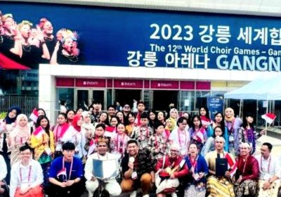 Gitabumi Shine Voice Sabet Medali Emas di World Choir Games 2023 Korsel