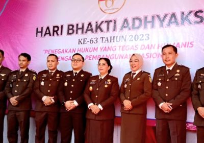 Hari Bhakti Adhyaksa ke 63 tahun 2023 Penegakan hukum tegas dan humanis
