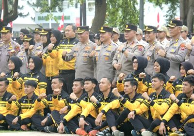 Kapolda Sumbar Lepas Kontingen Bola Voli Kapolri Cup 2023