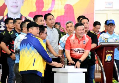 Kapolri Cup Zona VI Dibuka, Kapolda Sulteng : Wujud Nyata Polri Dukung Perkembangan Atlet Bola Voli