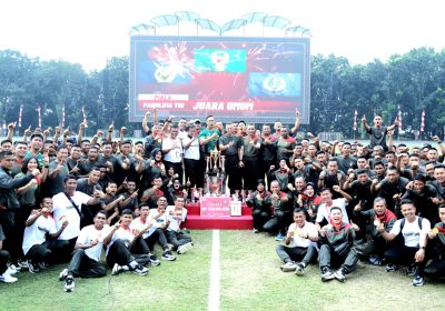 Kontingen TNI AD Juara Umum Piala Panglima TNI