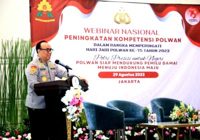 As-SDM: Peran Polwan Pengamanan Pemilu Sangatlah Penting