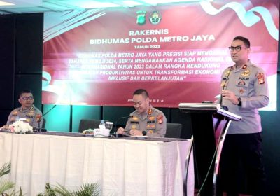 Dibuka Wakapolda Bidhumas Polda Metro Gelar Rakernis