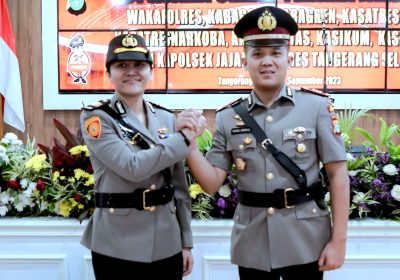Setahun Kapolsek Pagedangan, AKP Seala Syah Alam Promosi Jabatan Kasi Yanmin