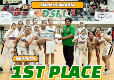 SMPN 19 Jakarta Juarai Depok Student Basketball League 2023