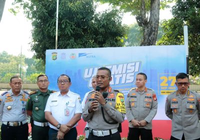 Kolaborasi Polda Metro dan Pemprov DKI Gelar Uji Emisi Gratis