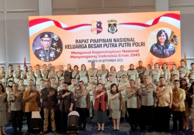 Pemilu 2024 dan Visi Indonesia Emas 2045, Wakapolri Buka Rapimnas KBPP Polri