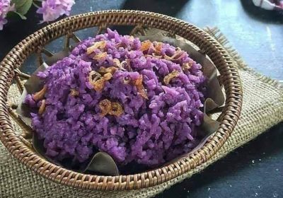 Nasi Uduk Ubi Ungu