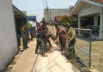 Capai 50 Persen Pengerjaan Pembangunan Fisik TMMD Kodim Depok