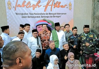 Tabligh Akbar di Masjid Jiep Baitul Hamd Memupuk Kebersamaan dan Nasionalisme