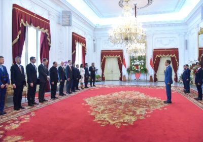 Presiden Jokowi Terima Surat Kepercayaan 12 Duta Besar Negara Sahabat