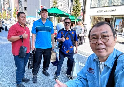 Memburu Bao Bao Sambil Menikmati Car Free Day di Ginza Tokyo || Catatan Ilham Bintang