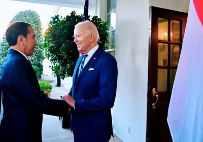 Presiden Jokowi Bertemu Presiden Amerika Serikat Joe Biden