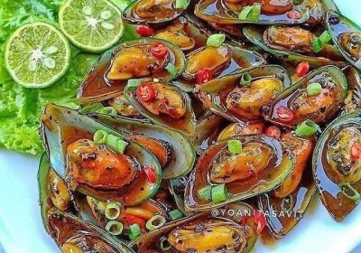 Kerang Hijau Lada Hitam