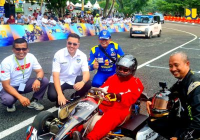 Hari Jalan 2023, KemenPUPR Gelar Lomba Gokart Listrik Pertama di Indonesia