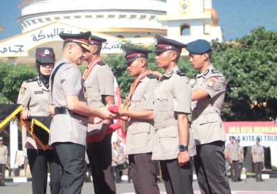 Lantik 687 Bintara Baru Ini Pesan Wakapolda Metro
