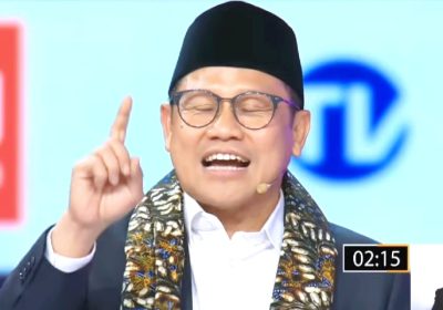 Slepet dan Pakai Hati dan Otak Cak Imin Dengungkan di Debat Cawapres