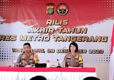 Kombes Pol Zain Dwi Nugroho Ungkap Capaian Polres Metro Tangerang Kota Tahunan 2023