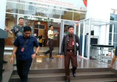 Dua Kepala Seksi Kejari Jaktim Silaturahmi ke Pengadilan