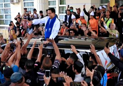 Capres Anies Disambut Meriah di Gorontalo